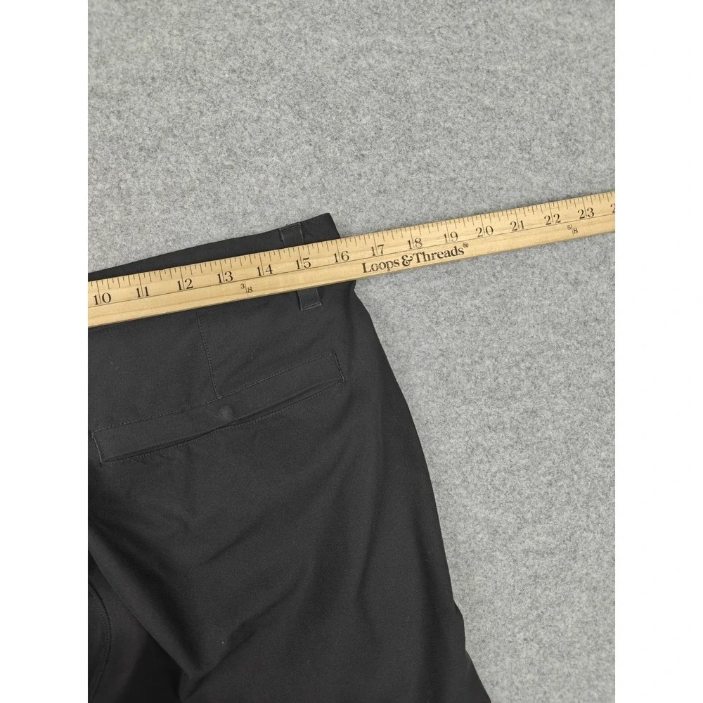 Lululemon Pants Mens 31 Black Slim Fit Stretch Chino Tech Casual Travel Tapered